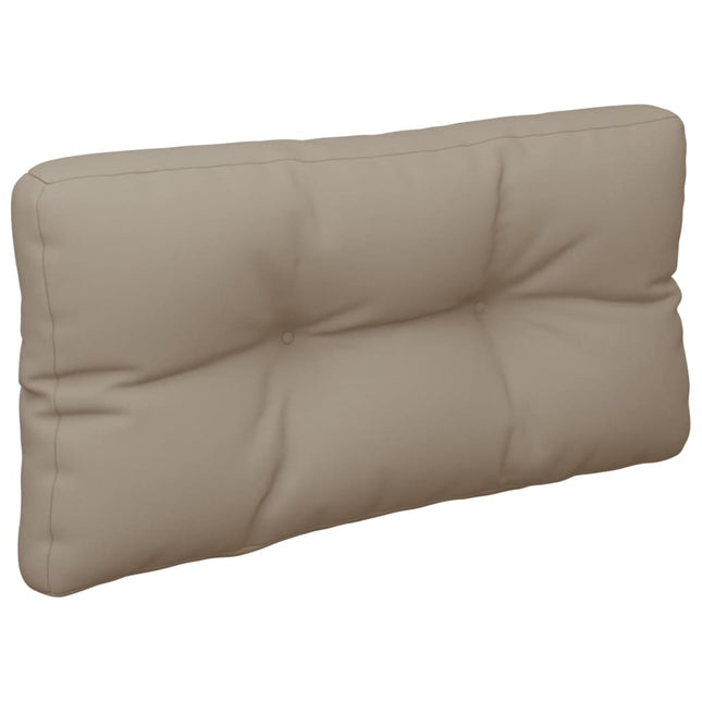 Cuscino per Pallet Tortora 80x40x12 cm in Tessuto