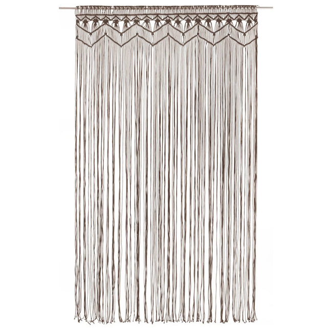 Tenda MacramÃ¨ Grigio Talpa 140x240 cm in Cotone
