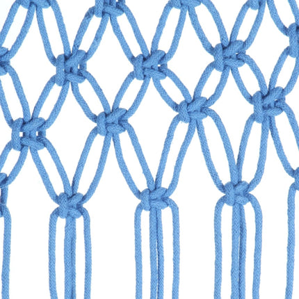 Tenda MacramÃ¨ Blu 140x240 cm in Cotone