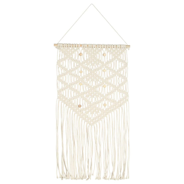 Decorazione da Parete in MacramÃƒÂ¨ 40x80 cm Cotone