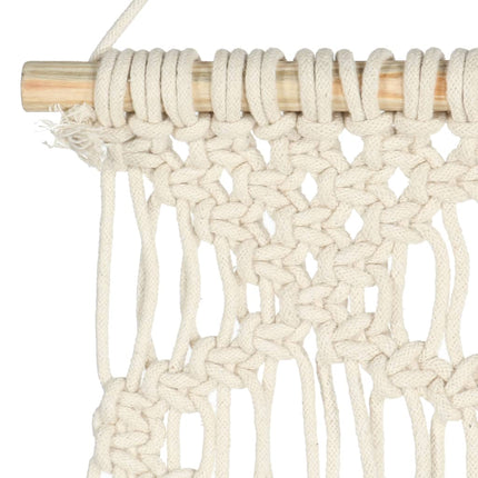Decorazione da Parete in MacramÃ¨ 40x80 cm Cotone
