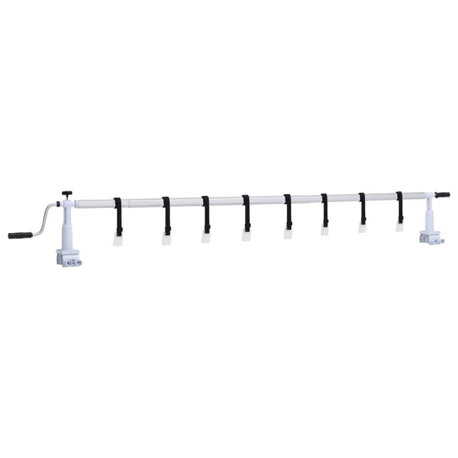 Rullo di Copertura per Piscina con Base in Plastica