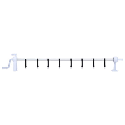 Rullo di Copertura per Piscina con Base in Plastica