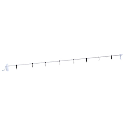 Rullo di Copertura per Piscina con Base in Plastica