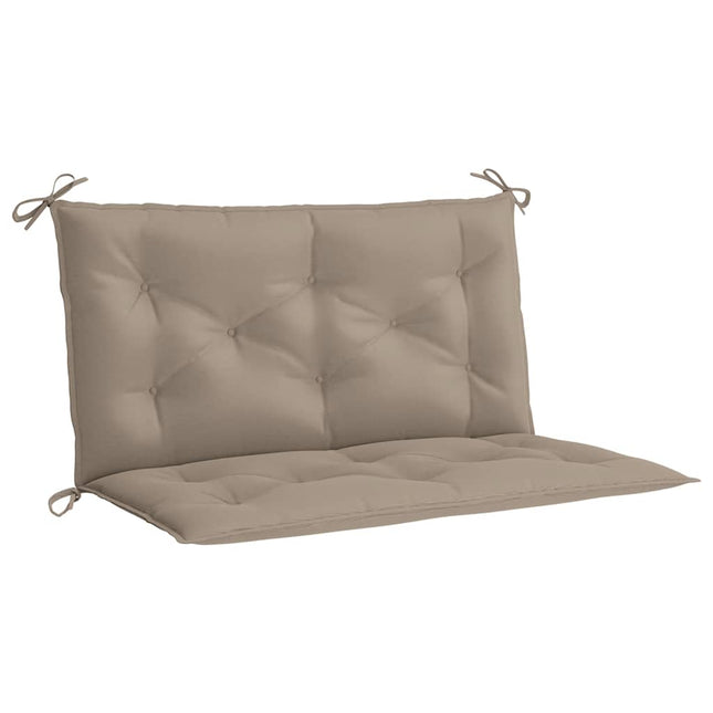 Cuscino per Panca Tortora 100x(50+50)x7cm in Tessuto Oxford