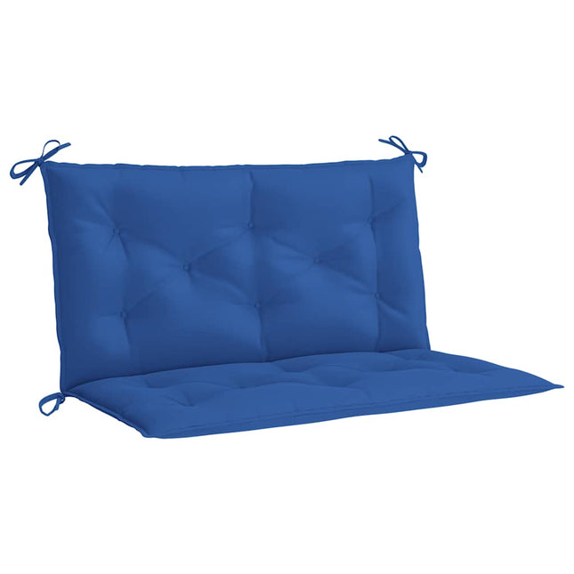 Cuscino per Panca Blu 100x(50+50)x7cm in Tessuto Oxford