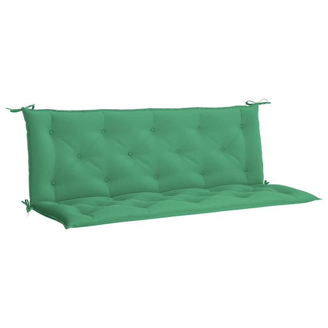 Cuscino per Panca Verde 150x(50+50)x7cm in Tessuto Oxford