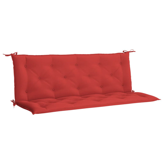 Cuscino per Panca Rosso 150x(50+50)x7cm in Tessuto Oxford