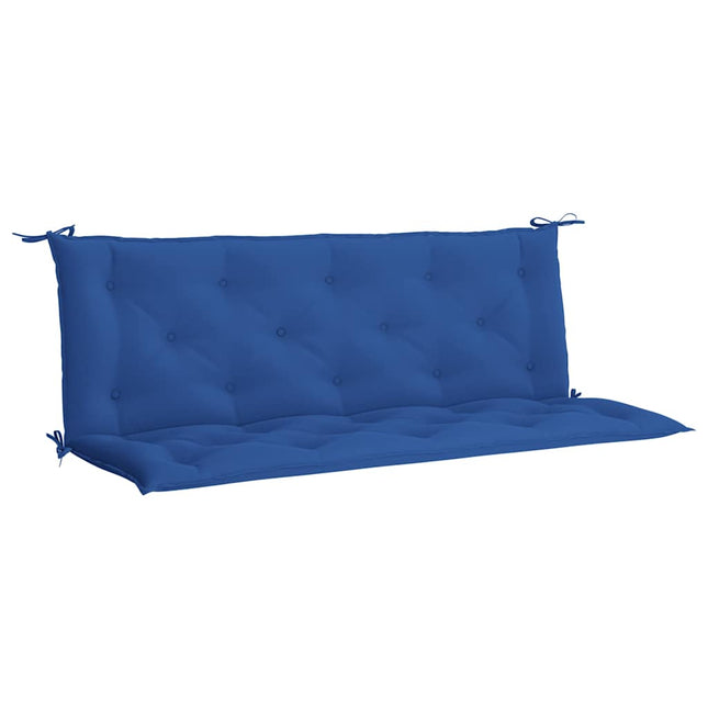 Cuscino per Panca Blu 150x(50+50)x7 cm in Tessuto Oxford