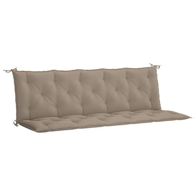 Cuscino per Panca Tortora 180x(50+50)x7 cm in Tessuto Oxford