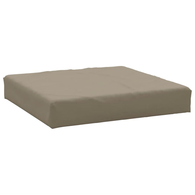 Cuscino per Pallet Tortora 60x60x6 cm in Tessuto Oxford