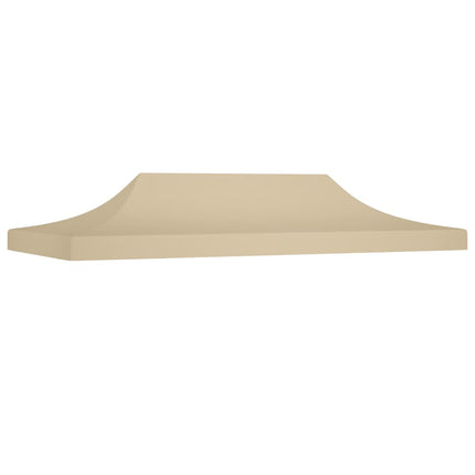 Tetto per Tendone per Feste 6x3 m Beige 270 g/mÂ²
