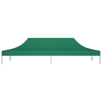 Tetto per Tendone per Feste 6x3 m Verde 270 g/mÃ‚Â²