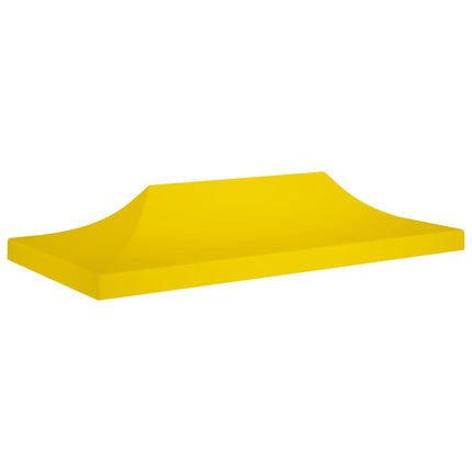 Tetto per Tendone per Feste 6x3 m Giallo 270 g/mÃ‚Â²