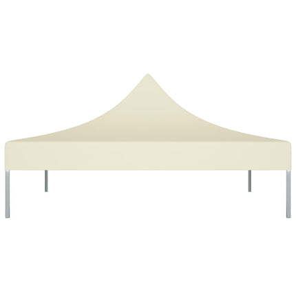 Tetto per Tendone per Feste 2x2 m Crema 270 g/mÂ²
