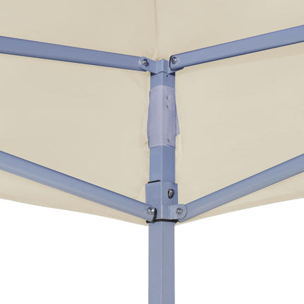 Tetto per Tendone per Feste 2x2 m Crema 270 g/mÂ²