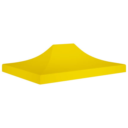 Tetto per Tendone per Feste 4x3 m Giallo 270 g/mÂ²