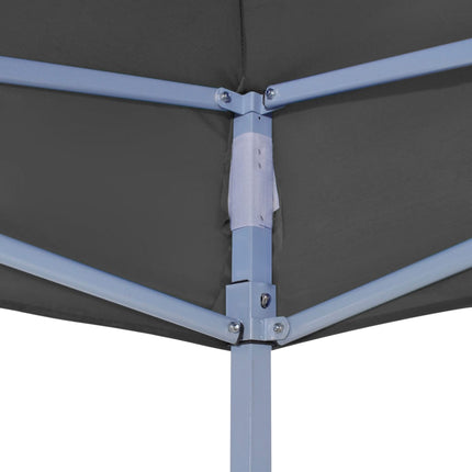 Tetto per Tendone per Feste 4,5x3 m Antracite 270 g/mÃƒâ€šÃ‚Â²