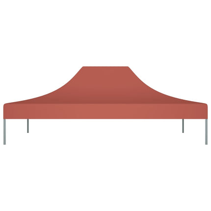 Tetto per Tendone per Feste 4,5x3 m Terracotta 270 g/mÃ‚Â²