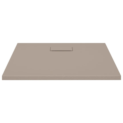 Piatto Doccia in SMC Marrone 80x80 cm