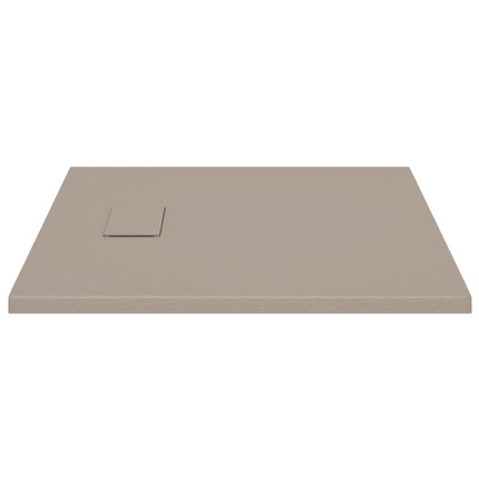 Piatto Doccia in SMC Marrone 80x80 cm
