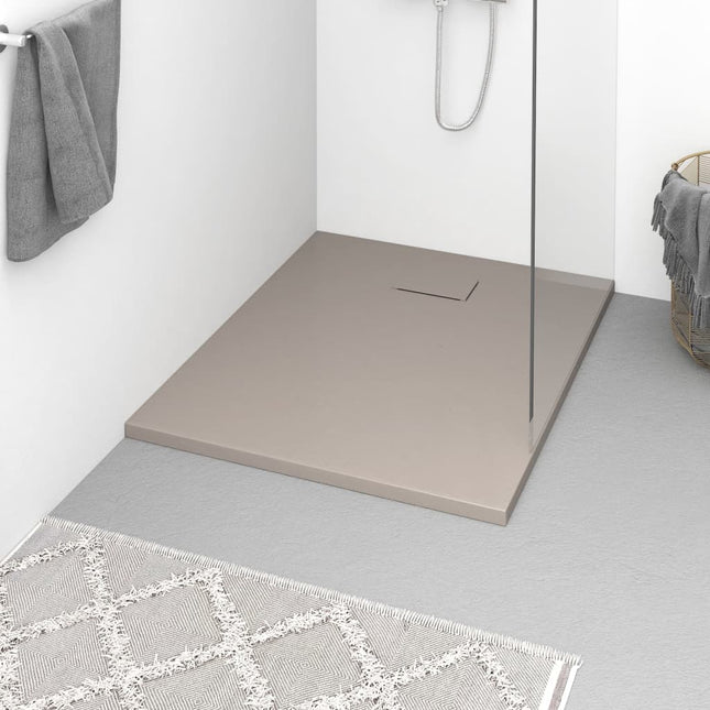 Piatto Doccia in SMC Marrone 100x80 cm