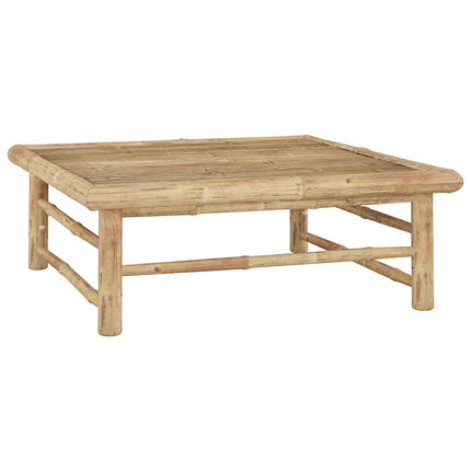 Set Divani da Giardino 8 pz con Cuscini Bianco Crema in BambÃƒÂ¹