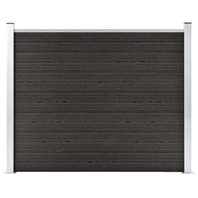 Pannello di Recinzione in WPC 180x146 cm Grigio
