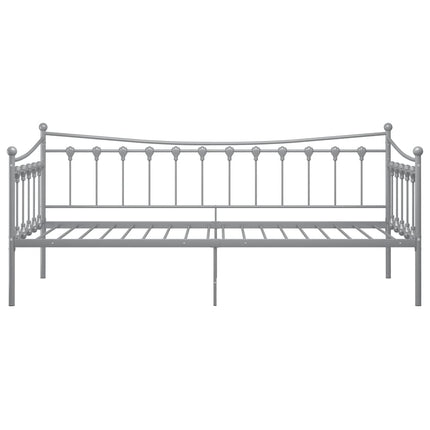 Telaio Divano Letto Grigio in Metallo 90x200 cm