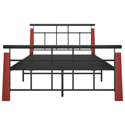 Giroletto in Metallo e Legno Massello di Rovere 120x200 cm