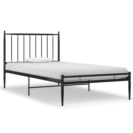 Giroletto Nero in Metallo 90x200 cm
