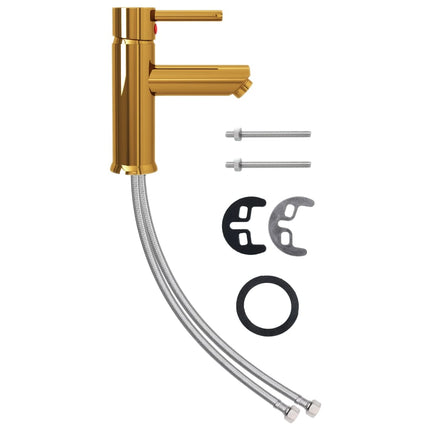 Rubinetto per Lavabo del Bagno Oro 130x176 mm