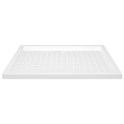 Piatto Doccia con Superficie Puntinata Bianco 70x100x4cm in ABS