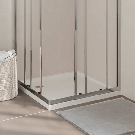Piatto Doccia Quadrato in ABS Bianco 80x80 cm