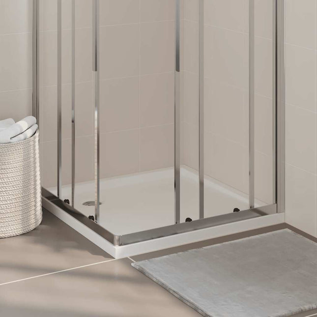 Piatto Doccia Quadrato in ABS Bianco 80x80 cm