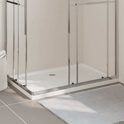 Piatto Doccia in ABS Rettangolare Bianco 80x120 cm