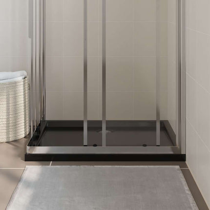 Piatto Doccia in ABS Rettangolare Nero 70x90 cm