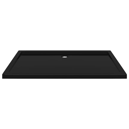 Piatto Doccia in ABS Rettangolare Nero 70x120 cm