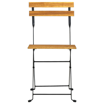 Set da Pranzo da Giardino 7 pz in Legno Massello di Acacia