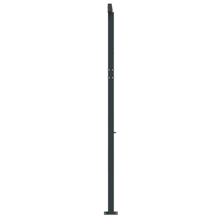 Set Pali per Tenda da Sole Antracite 600x245 cm Ferro