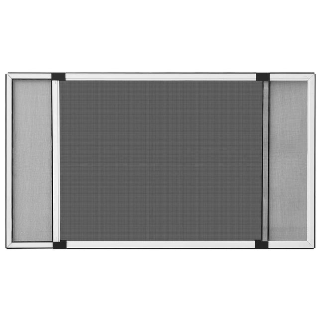 Zanzariera Allungabile per Finestre Bianca (100-193)x75 cm