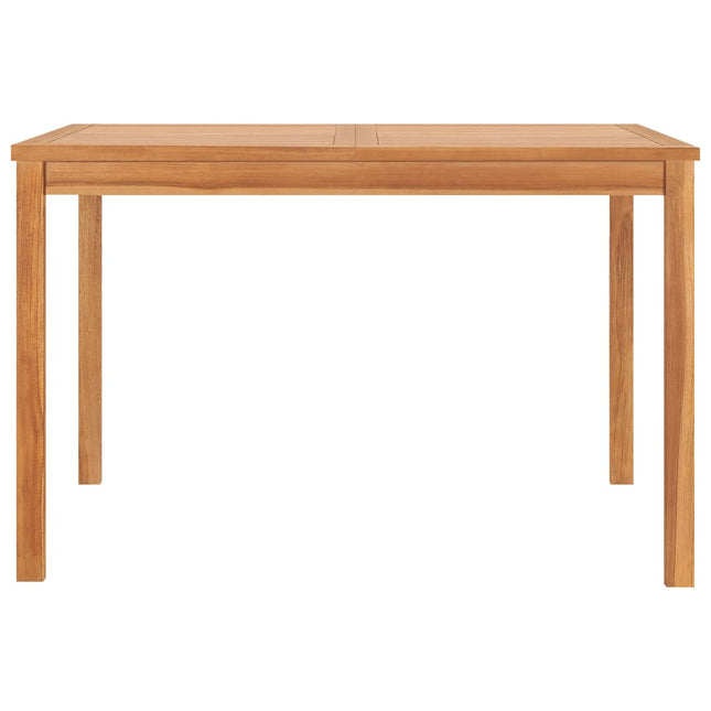 Tavolo da Pranzo per Giardino 120x120x77 cm in Massello di Teak