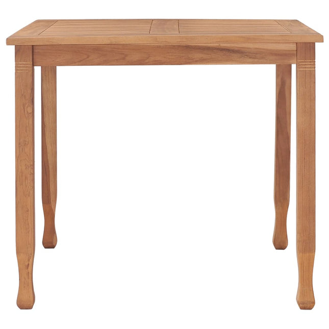 Tavolo da Pranzo da Giardino 85x85x75 cm in Massello di Teak
