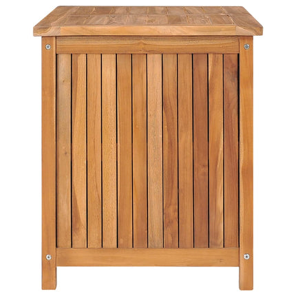 Baule da Giardino 90x50x58 cm in Legno Massello di Teak