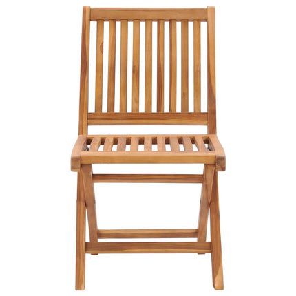 Set da Pranzo da Giardino 7 pz in Legno Massello di Teak