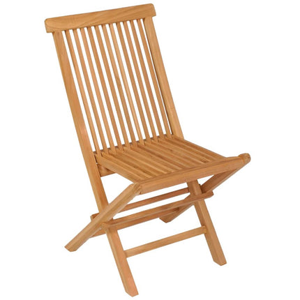 Set da Pranzo da Giardino 7 pz in Legno Massello di Teak