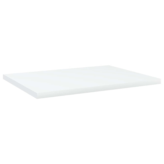 Ripiani per Libreria 8pz Bianchi 40x30x1,5 cm Legno Multistrato