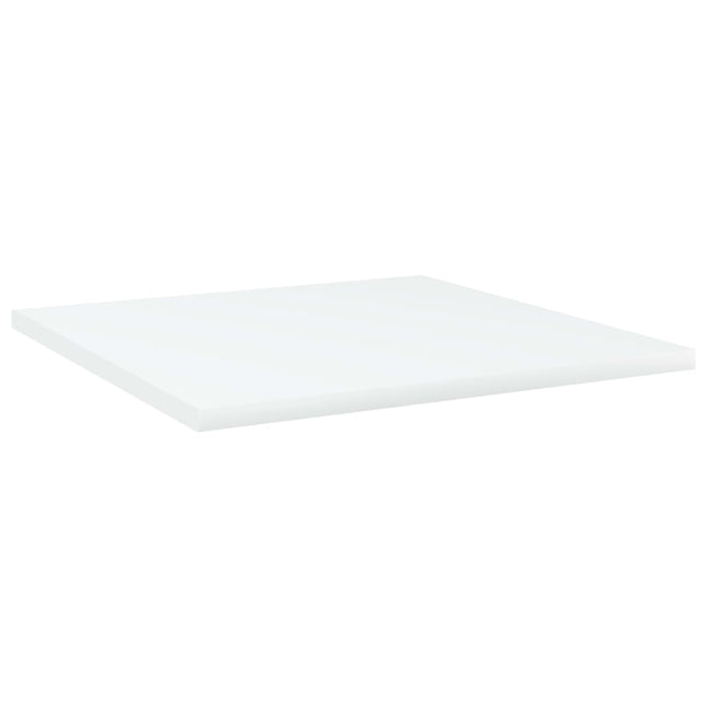 Ripiani per Libreria 4pz Bianchi 40x40x1,5 cm Legno Multistrato