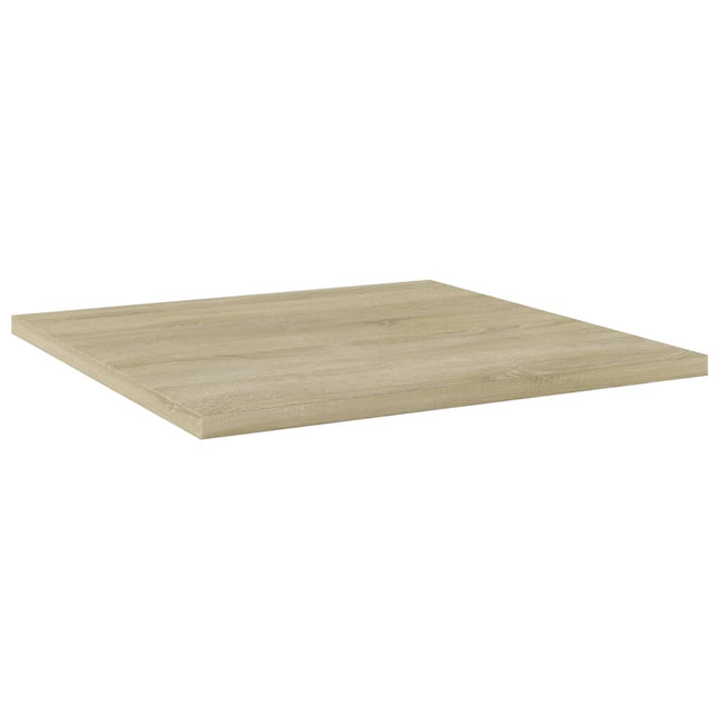 Ripiani per Libreria 8pz Rovere Sonoma 40x40x1,5cm Multistrato