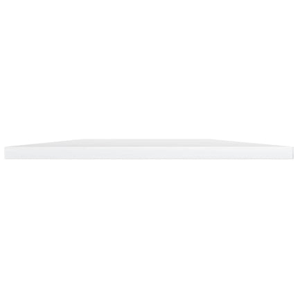 Ripiani per Libreria 4 pz Bianco Lucido 40x40x1,5cm Multistrato